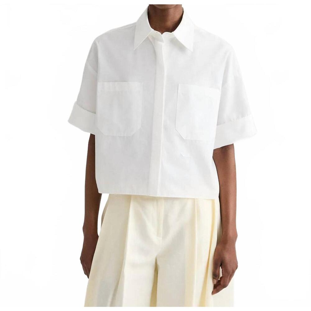 NEW TWP my newest mistake blouse in white